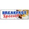 Signmission BREAKFAST SPECIAL BANNER SIGN ayce waffle pancake bacon egg all can eat B-72 Breakfast Special - alternate 1